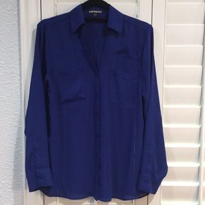 Express | Portofino Blouse in Royal Blue